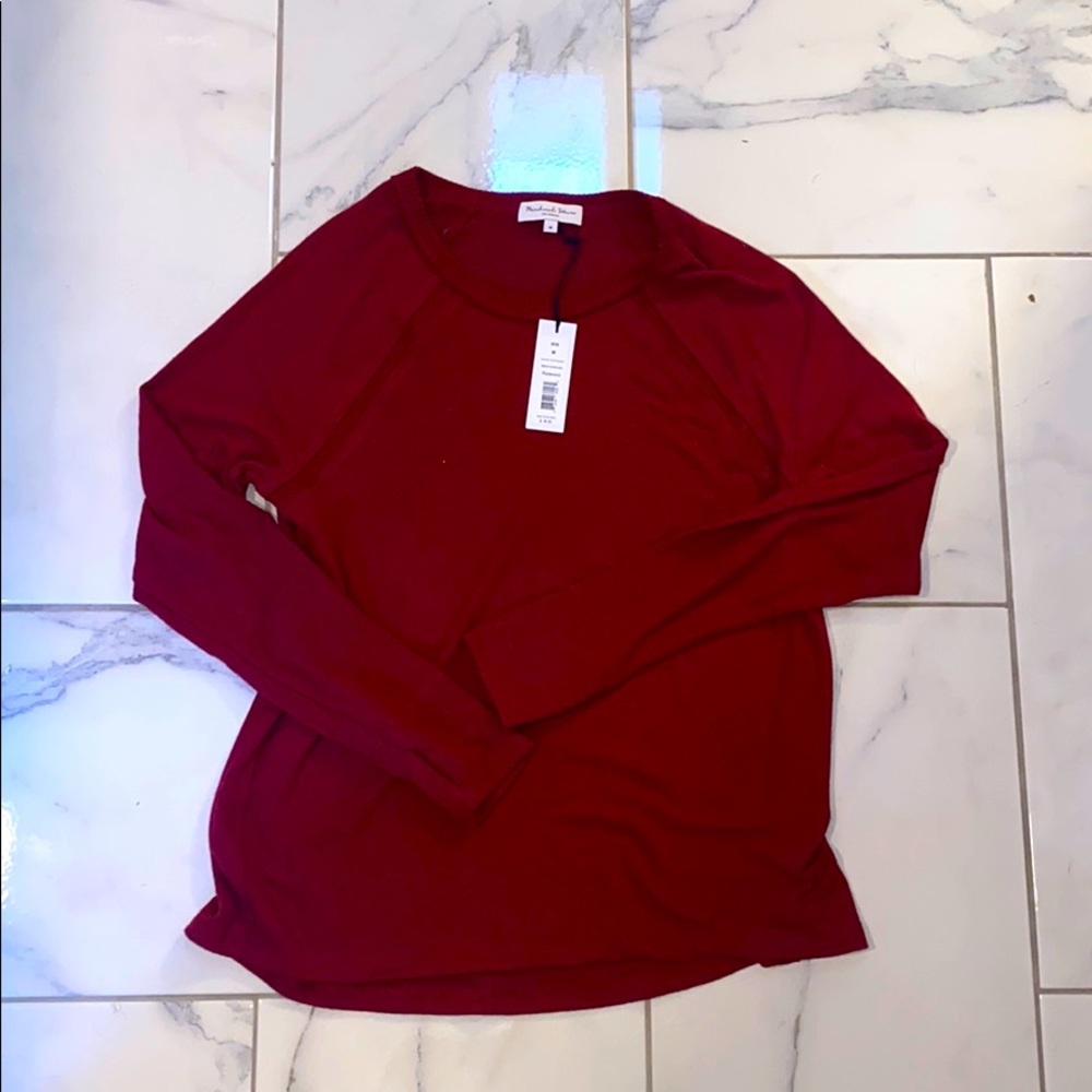 Michael star Madison brushed jersey sweater